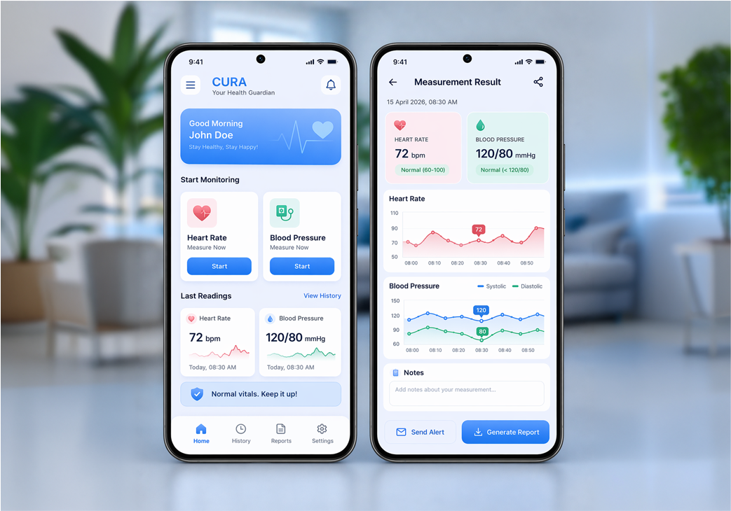 Human Vitals Monitoring System