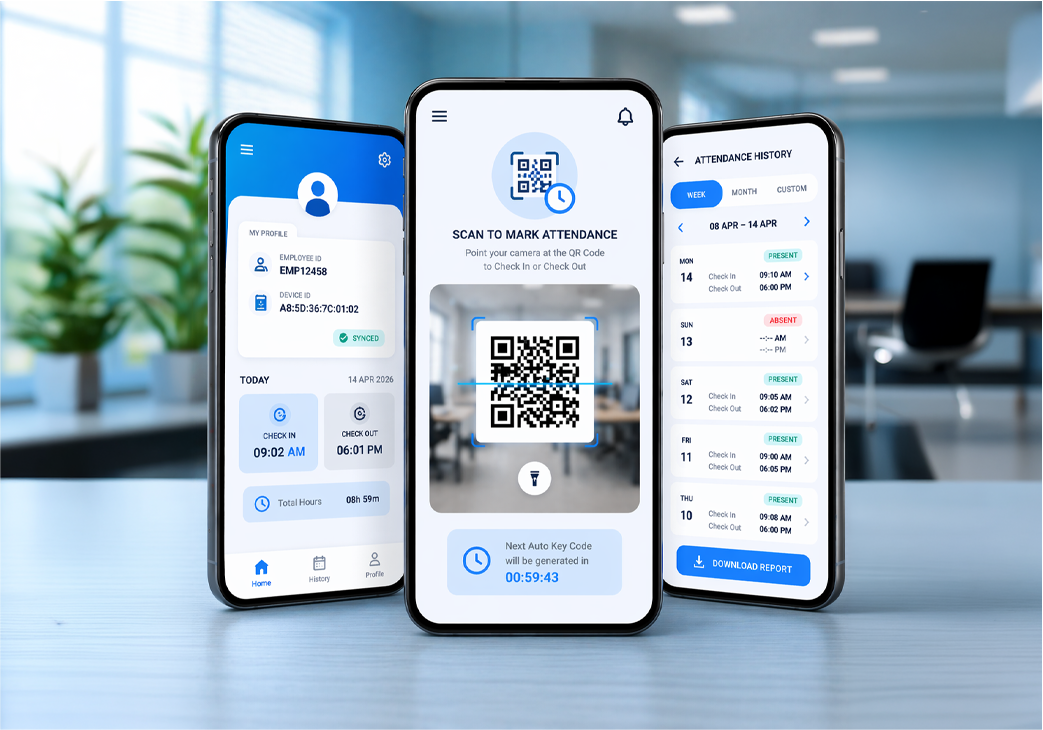 Mark Attendance Using QR Scanning