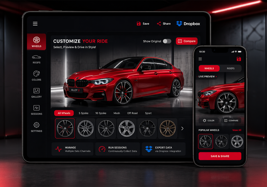 Customize Car’s Alloy Wheels