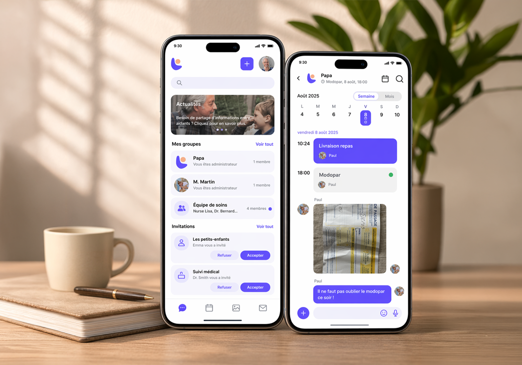 A conversational support tool for caregivers