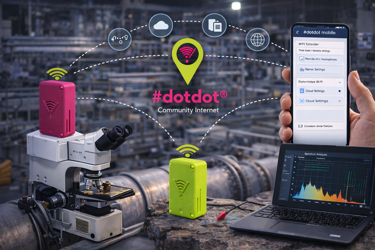 Embedded Firmware Development for Metallurgical Testing on #dotdot Platform