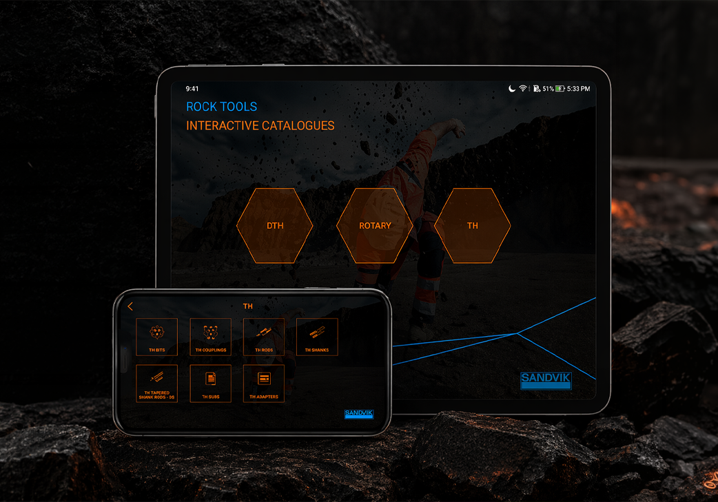 Mobile product catalogue app