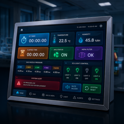 Surgical Control Panel