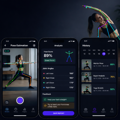 Mobile App for Pose Estimation